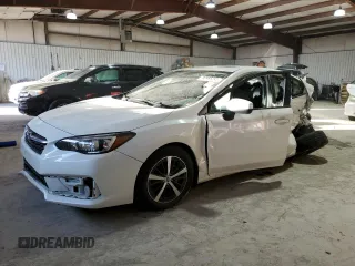 2023 Subaru Impreza Premium with VIN 4S3GKAD63P3602381, listed as a Copart auction lot 83865464 with 25,765 mi miles and Salvage Title. Bid and sale history available at carsss.com. Image 1.