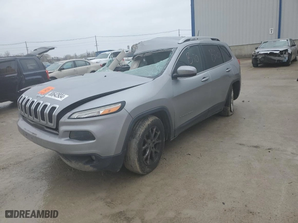 2016 Jeep Cherokee Altitude with VIN 1C4PJMCB6GW154378, listed as a Copart auction lot 80642934 with 0 mi miles and Non Repairable. Bid and sale history available at carsss.com. Image 1.