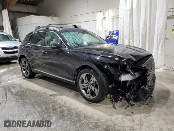 2024 Genesis GV70 Advanced z VIN 5NMMCET11RH001648, wystawiony jako Copart lot #46638295 z przebiegiem 5 232 mil mil oraz Szkoda całkowita • Salvage title. Historia ofert i sprzedaży dostępna na DreamBid. Obrazek 4.