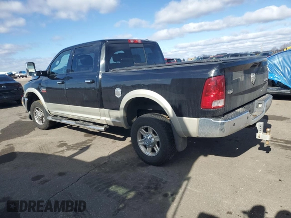 2010 Dodge Ram 2500 SLT with VIN 3D7UT2CL2AG156649, listed as a Copart auction lot 44555755 with 149,186 mi miles and Salvage Title. Bid and sale history available at carsss.com. Image 2.