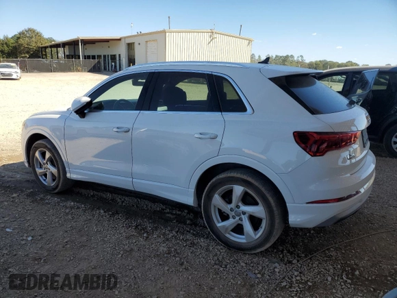 2019 Audi Q3 Premium with VIN WA1AECF31K1079291, listed as a Copart auction lot 76619054 with 51,854 mi miles and Salvage Title. Bid and sale history available at carsss.com. Image 2.