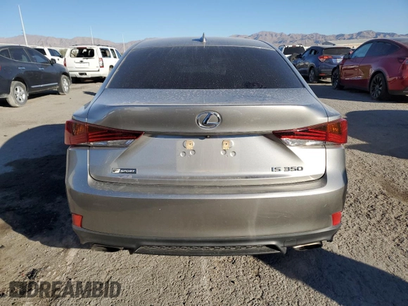 2017 Lexus IS 350 z VIN JTHBE1D21H5029354, wystawiony jako Copart lot #80158324 z przebiegiem 67 634 mil mil oraz Szkoda całkowita • Salvage title. Historia ofert i sprzedaży dostępna na DreamBid. Obrazek 6.
