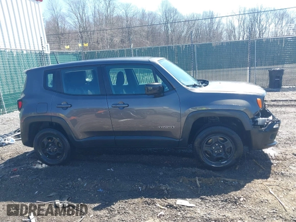 2017 Jeep Renegade Sport with VIN ZACCJBAB4HPF33738, listed as a IAAI auction lot 41754812 with 137,721 mi miles and . Bid and sale history available at carsss.com. Image 14.