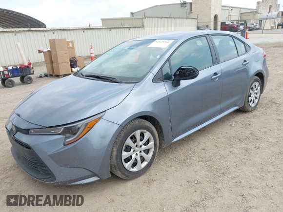 2024 Toyota Corolla LE with VIN 5YFB4MDE6RP179593, listed as a IAAI auction lot 42125565 with 25,856 mi miles. Bid and sale history available at carsss.com. Image 17.