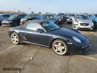 2006 Porsche Boxster S with VIN WP0CB29886U730140, listed as a Copart auction lot 85771744 with 73,188 mi miles and Clean Title. Bid and sale history available at carsss.com. Image 4.