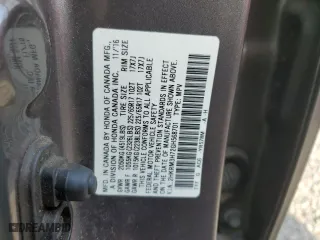 2016 Honda CR-V EX-L with VIN 2HKRM3H72GH568701, listed as a Copart auction lot 49682545 with 131,094 mi miles and Salvage Title. Bid and sale history available at carsss.com. Image 15.