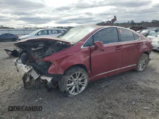 2010 Lexus HS 250h with VIN JTHBB1BA5A2009022, listed as a Copart auction lot 48055005 with Not Provided miles and Salvage Title. Bid and sale history available at DreamBid. Image 1.