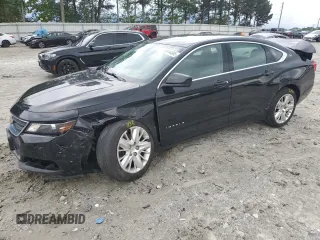 2017 Chevrolet Impala LS с VIN 2G11Z5SA8H9184661, выставлен на аукционе Copart как лот 54444085 с пробегом 72 545 миль миль и Списание • Salvage title. История ставок и продаж доступна на DreamBid. Изображение 1.