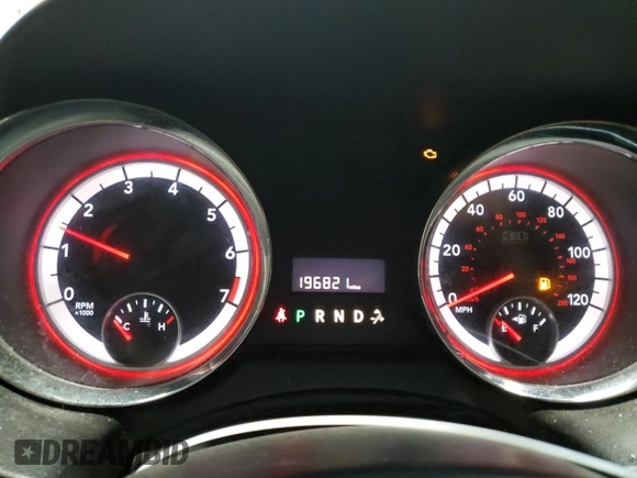 2014 Dodge Grand Caravan American Value with VIN 2C4RDGBG7ER451633, listed as a Copart auction lot 55100195 with 196,821 mi miles and Clean Title. Bid and sale history available at DreamBid. Image 9.