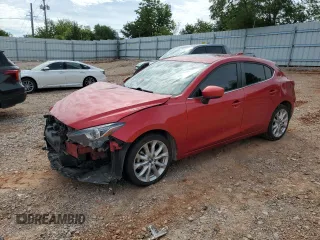 2014 Mazda 3 S Grand Touring z VIN JM1BM1M30E1199947, wystawiony jako Copart lot #55512105 z przebiegiem 106 735 mil mil oraz Szkoda całkowita • Salvage title. Historia ofert i sprzedaży dostępna na DreamBid. Obrazek 1.