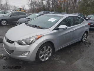 2012 Hyundai Elantra GLS with VIN KMHDH4AE6CU448280, listed as a IAAI auction lot 41548514 with 211,089 mi miles. Bid and sale history available at carsss.com. Image 19.