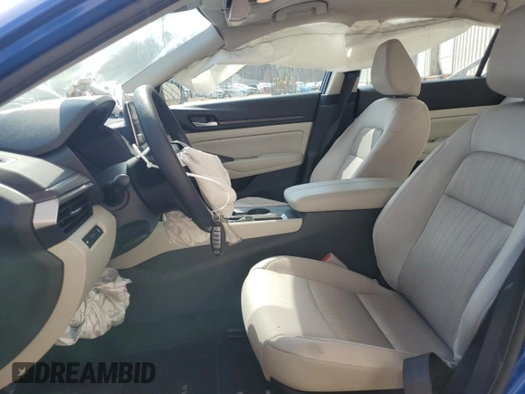 2025 Nissan Altima SV with VIN 1N4BL4DV2SN301393, listed as a Copart auction lot 49089035 with 5,538 mi miles and Salvage Title. Bid and sale history available at DreamBid. Image 7.