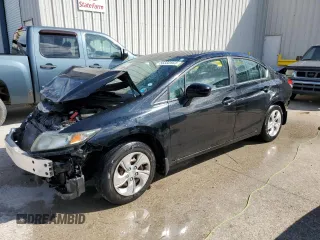 2014 Honda Civic LX z VIN 19XFB2F58EE027349, wystawiony jako Copart lot #56332863 z przebiegiem 144 712 mil mil oraz Szkoda całkowita • Salvage title. Historia ofert i sprzedaży dostępna na DreamBid. Obrazek 1.