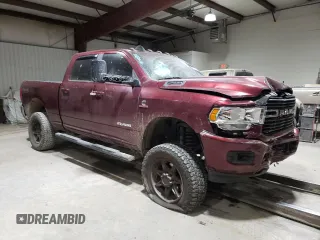 2021 Ram 2500 Big Horn with VIN 3C6UR5DL2MG610287, listed as a Copart auction lot 47719845 with 111,247 mi miles and Salvage Title. Bid and sale history available at carsss.com. Image 4.
