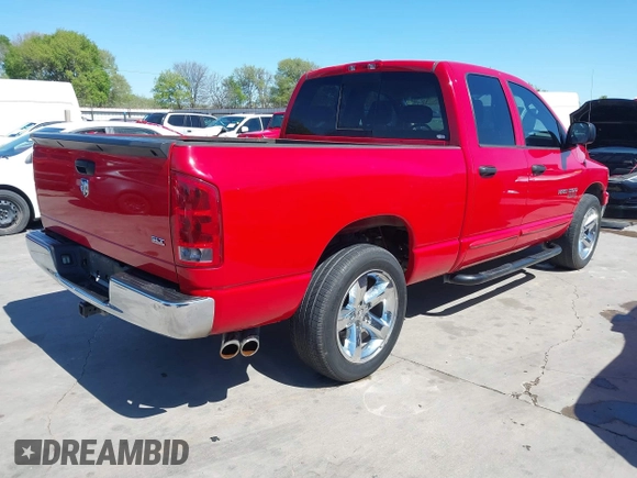 2006 Dodge 1500 SLT with VIN 1D7HA18N16S624964, listed as a IAAI auction lot 41787596 with 136,027 mi miles and . Bid and sale history available at DreamBid. Image 4.