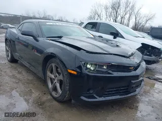 2014 Chevrolet Camaro SS with VIN 2G1FK1EJ7E9191580, listed as a IAAI auction lot 41971844 with 38,678 mi miles. Bid and sale history available at carsss.com. Image 1.
