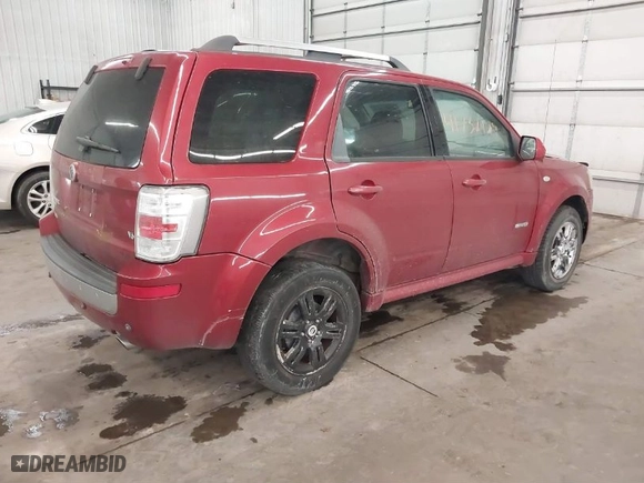2008 Mercury Mariner Premier with VIN 4M2CU97128KJ30926, listed as a IAAI auction lot 41732129 with 278,000 mi miles. Bid and sale history available at carsss.com. Image 4.