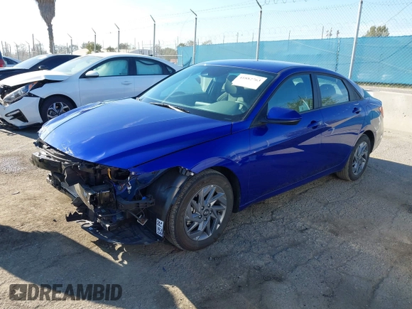 2024 Hyundai Elantra SEL with VIN KMHLM4DG7RU751436, listed as a IAAI auction lot 41882763 with 11,447 mi miles and . Bid and sale history available at DreamBid. Image 18.