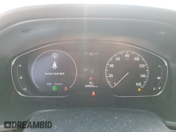 2020 Honda Accord Sport with VIN 1HGCV2F34LA015452, listed as a Copart auction lot 54653225 with 79,275 mi miles and Salvage title. Bid and sale history available at DreamBid. Image 9.