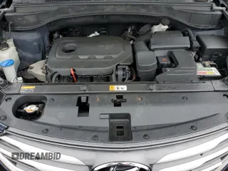 2017 Hyundai Santa Fe 2.4L with VIN 5XYZTDLB2HG388227, listed as a Copart auction lot 60418195 with 105,230 mi miles and Clean title. Bid and sale history available at DreamBid. Image 12.