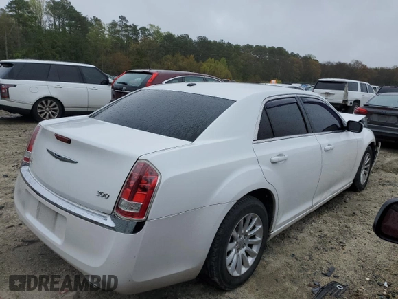 2014 Chrysler 300 with VIN 2C3CCAAG9EH305803, listed as a Copart auction lot 52759535 with 148,689 mi miles and Salvage Title. Bid and sale history available at DreamBid. Image 3.