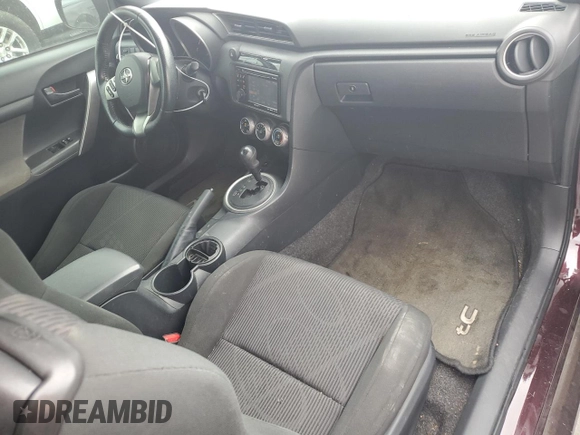 2012 Scion tC with VIN JTKJF5C7XC3032281, listed as a Copart auction lot 50472225 with 101,304 mi miles and Salvage Title. Bid and sale history available at carsss.com. Image 8.