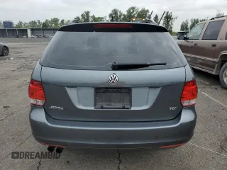 2012 Volkswagen Jetta SportWagen TDI w/Sunroof & Nav with VIN 3VWPL7AJ0CM695407, listed as a Copart auction lot 56066644 with 118,706 mi miles and Salvage Title. Bid and sale history available at carsss.com. Image 6.