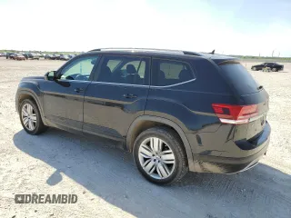 2019 Volkswagen Atlas SE with VIN 1V2WR2CA7KC609182, listed as a Copart auction lot 51703505 with 92,421 mi miles and Clean title. Bid and sale history available at DreamBid. Image 2.