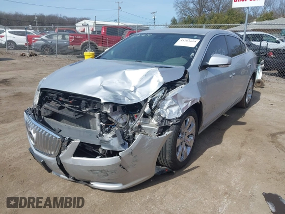 2010 Buick LaCrosse CXL with VIN 1G4GC5EG8AF143653, listed as a IAAI auction lot 41764614 with 118,717 mi miles. Bid and sale history available at carsss.com. Image 6.
