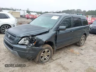 2005 Honda Pilot EX-L with VIN 5FNYF18535B011199, listed as a IAAI auction lot 41802730 with 298,903 mi miles. Bid and sale history available at carsss.com. Image 17.