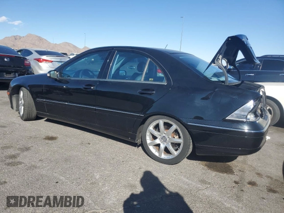 2003 Mercedes-Benz C 230 Kompressor with VIN WDBRF40J73A526306, listed as a Copart auction lot 45041735 with 94,641 mi miles and Salvage Title. Bid and sale history available at DreamBid. Image 2.