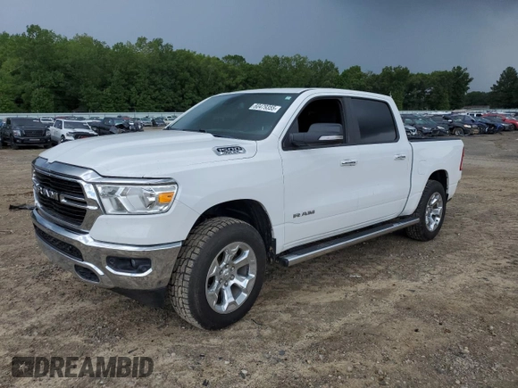 2019 Ram 1500 Big Horn with VIN 1C6SRFFT7KN739947, listed as a Copart auction lot 60479355 with 117,953 mi miles and Salvage title. Bid and sale history available at DreamBid. Image 1.