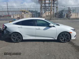 2020 Honda Civic Sedan Sport with VIN 2HGFC2F84LH600905, listed as a IAAI auction lot 41903345 with 24,455 mi miles. Bid and sale history available at carsss.com. Image 14.