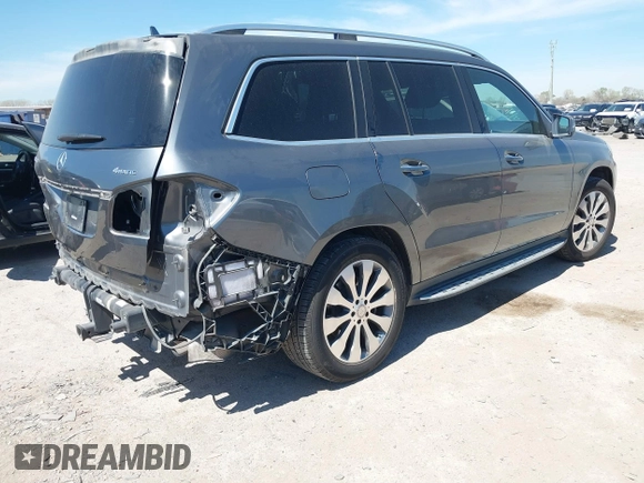 2017 Mercedes-Benz GLS 450 z VIN 4JGDF6EE9HA829030, wystawiony jako IAAI lot #41861336 z przebiegiem 107 836 mil mil oraz . Historia ofert i sprzedaży dostępna na DreamBid. Obrazek 4.