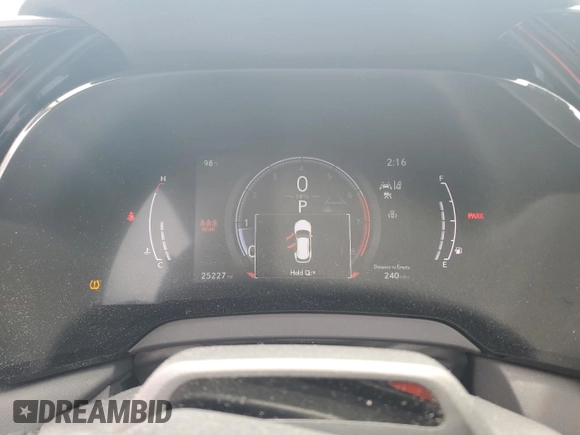 2023 Lexus RX 350 with VIN 2T2BAMBA8PC009995, listed as a Copart auction lot 60724165 with 25,227 mi miles and Salvage title. Bid and sale history available at DreamBid. Image 9.