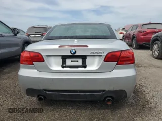 2012 BMW 3 Series 335i with VIN WBADX7C59CE744682, listed as a Copart auction lot 74878334 with Not provided miles and Salvage title. Bid and sale history available at DreamBid. Image 6.