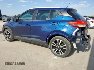 2020 Nissan Kicks SV с VIN 3N1CP5CV3LL536271, выставлен на аукционе Copart как лот 56705175 с пробегом 18 403 миль миль и Списание • Salvage title. История ставок и продаж доступна на DreamBid. Изображение 2.