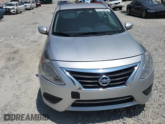 2016 Nissan Versa S Plus with VIN 3N1CN7AP6GL914093, listed as a Copart auction lot 62478035 with 91,217 mi miles and Salvage title. Bid and sale history available at DreamBid. Image 14.