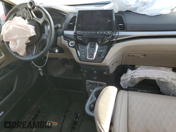 2022 Honda Odyssey Elite z VIN 5FNRL6H98NB022728, wystawiony jako Copart lot #76936234 z przebiegiem 17 342 mil mil oraz Szkoda całkowita • Salvage title. Historia ofert i sprzedaży dostępna na DreamBid. Obrazek 8.