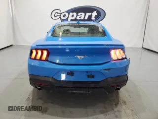 2024 Ford Mustang EcoBoost with VIN 1FA6P8TH4R5130178, listed as a Copart auction lot 47890225 with 20,281 mi miles and Salvage Title. Bid and sale history available at carsss.com. Image 6.