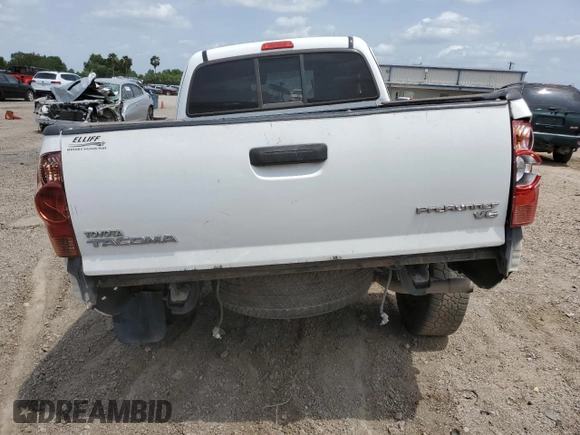 2014 Toyota Tacoma PreRunner with VIN 5TFTU4GN9EX061663, listed as a Copart auction lot 55747945 with 107,120 mi miles and Salvage title. Bid and sale history available at DreamBid. Image 6.