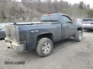 2011 Chevrolet Silverado 1500 Work Truck with VIN 1GCNKPEA6BZ182179, listed as a Copart auction lot 45946775 with Not Provided miles and Salvage Title. Bid and sale history available at DreamBid. Image 3.