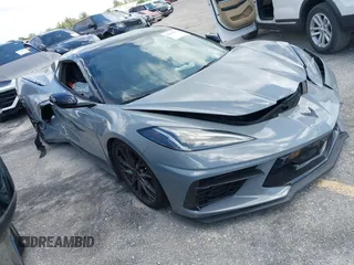2024 Chevrolet Corvette 2LT z VIN 1G1YB3D41R5103979, wystawiony jako IAAI lot #42020626 z przebiegiem 20 743 mil mil oraz . Historia ofert i sprzedaży dostępna na DreamBid. Obrazek 1.