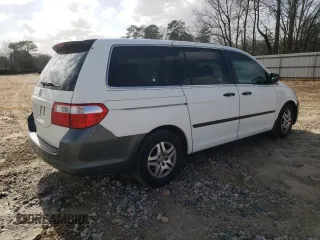 2006 Honda Odyssey LX with VIN 5FNRL38226B057820, listed as a Copart auction lot 48018655 with 233,755 mi miles and Salvage Title. Bid and sale history available at carsss.com. Image 3.