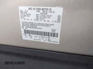 2017 Ford Explorer XLT с VIN 1FM5K8D82HGB13073, выставлен на аукционе IAAI как лот 42315648 с пробегом 86 845 миль миль и . История ставок и продаж доступна на DreamBid. Изображение 9.