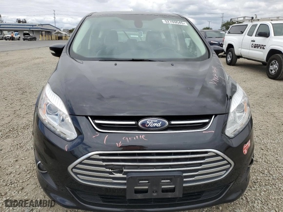 2017 Ford C-Max Energi Titanium with VIN 1FADP5FU1HL118157, listed as a Copart auction lot 52709545 with 85,210 mi miles and Salvage Title. Bid and sale history available at carsss.com. Image 5.