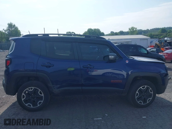 2017 Jeep Renegade Trailhawk с VIN ZACCJBCB8HPE86632, выставлен на аукционе IAAI как лот 42710761 с пробегом 155 100 миль миль и . История ставок и продаж доступна на DreamBid. Изображение 13.