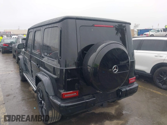 2023 Mercedes-Benz G AMG G 63 with VIN W1NYC7HJ3PX470873, listed as a IAAI auction lot 41782875 with 33,043 mi miles. Bid and sale history available at carsss.com. Image 3.