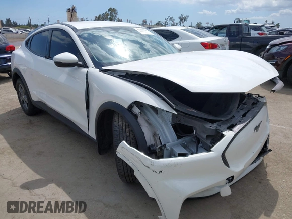 2022 Ford Mustang Mach-E Select with VIN 3FMTK1RM9NMA28589, listed as a IAAI auction lot 42259329 with Not provided miles and . Bid and sale history available at DreamBid. Image 1.
