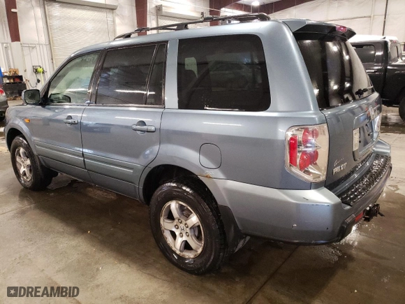 2006 Honda Pilot EX-L with RES with VIN 2HKYF18676H554339, listed as a Copart auction lot 44935225 with 225,171 mi miles and Salvage Title. Bid and sale history available at carsss.com. Image 2.
